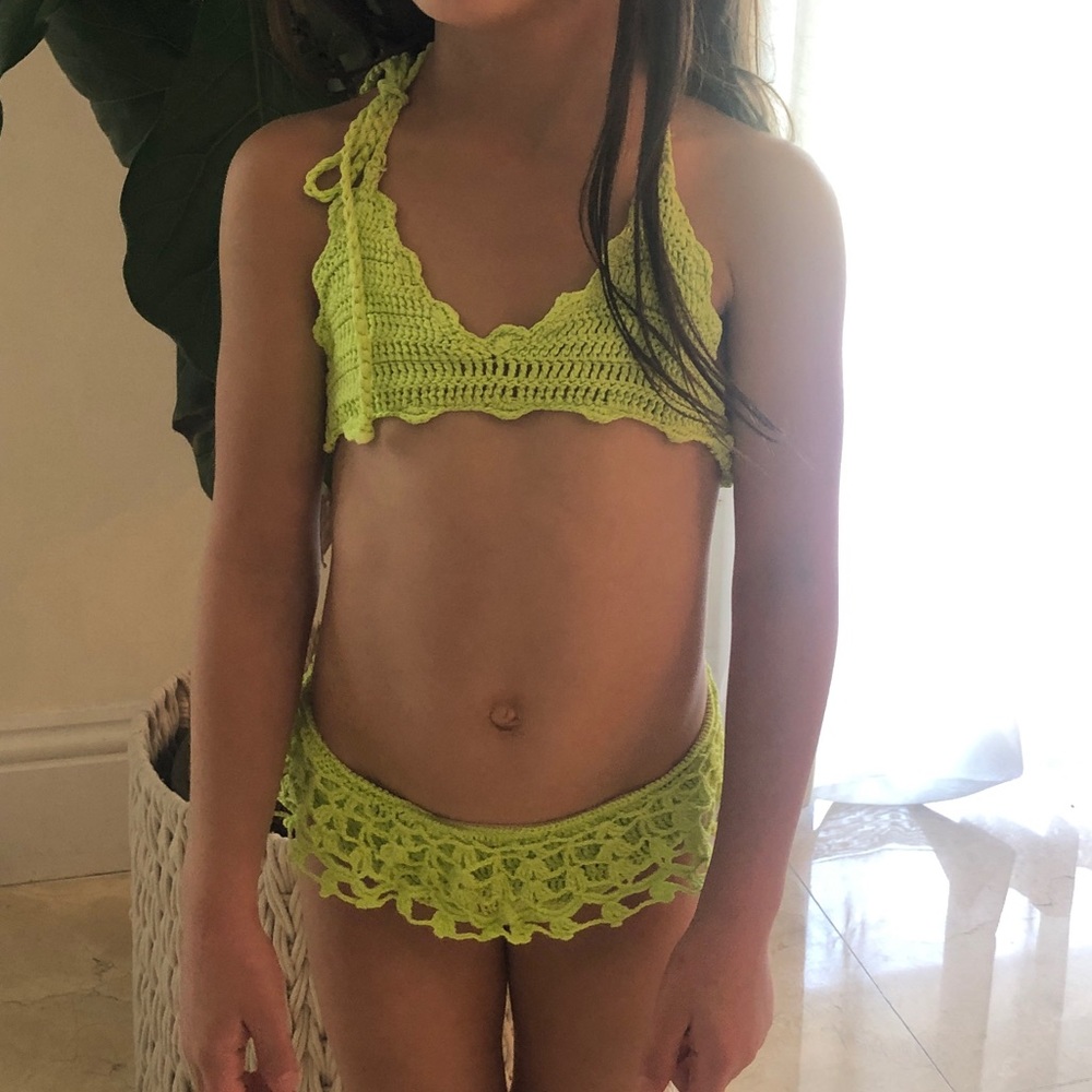 Girls Crochet Bikini